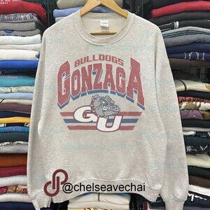 Vintage Gonzaga Bulldogs Sweatshirt, Gonzaga University Shirt For Mens Womens